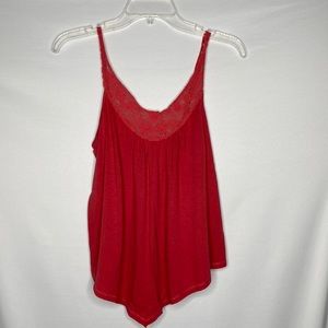 American Eagle Crochet Neck Tank